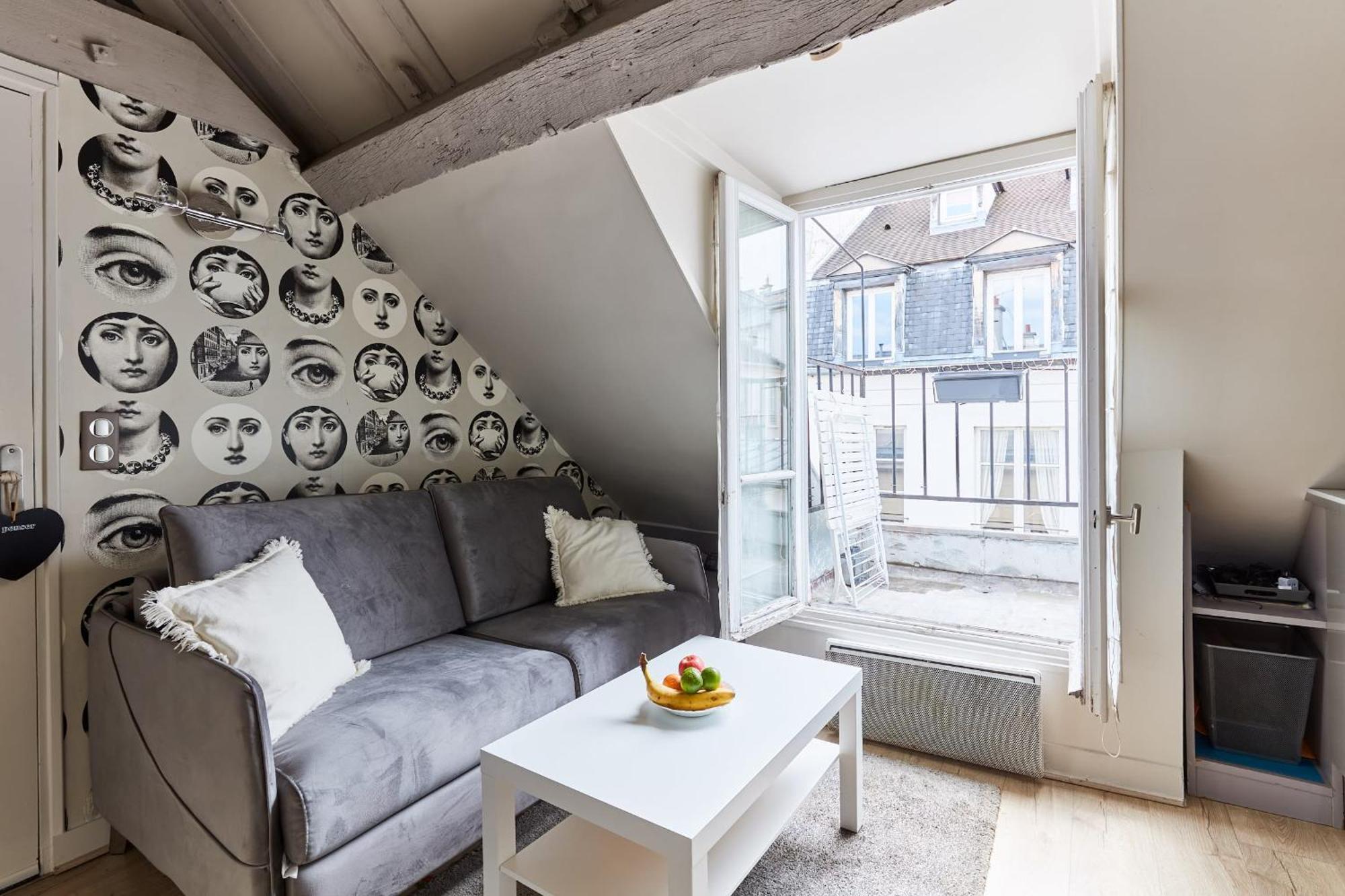 Vosges 1Br Cozy Apartamento Paris Exterior foto
